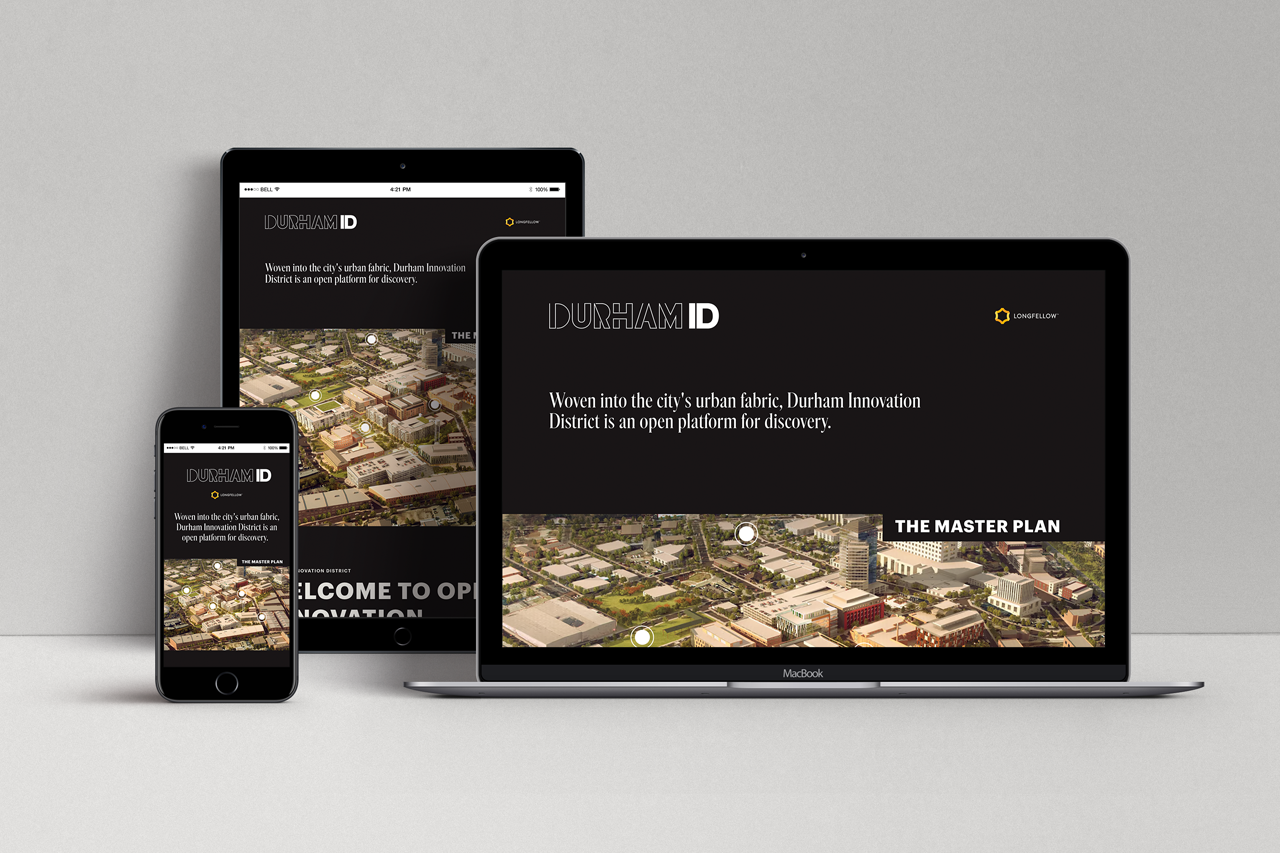 Responsive web experience for Durham ID