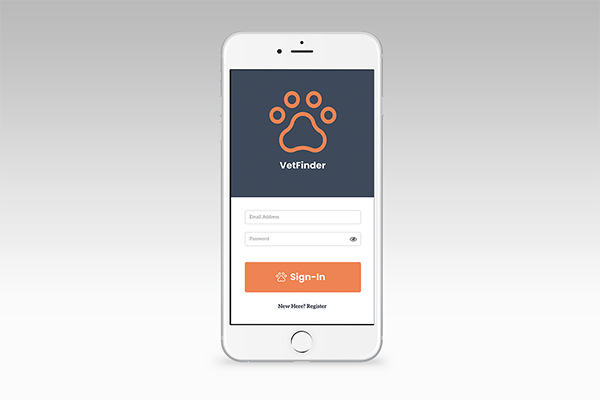 VetFinder | Mobile App Prototype
