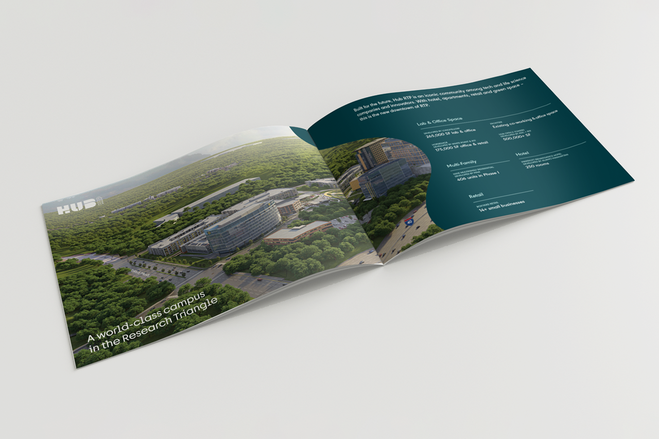 Interior pages of the Via Labs Brochure