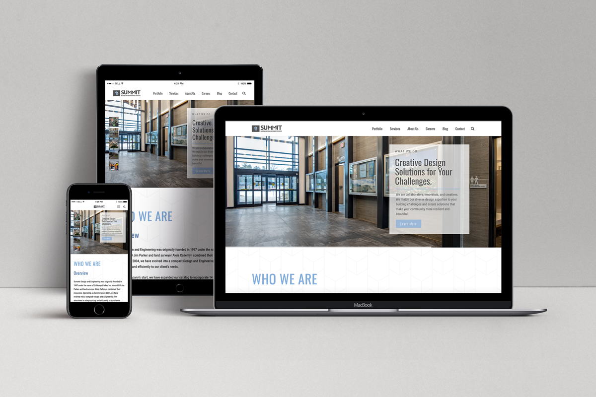 Summit Website - Responsive Screens